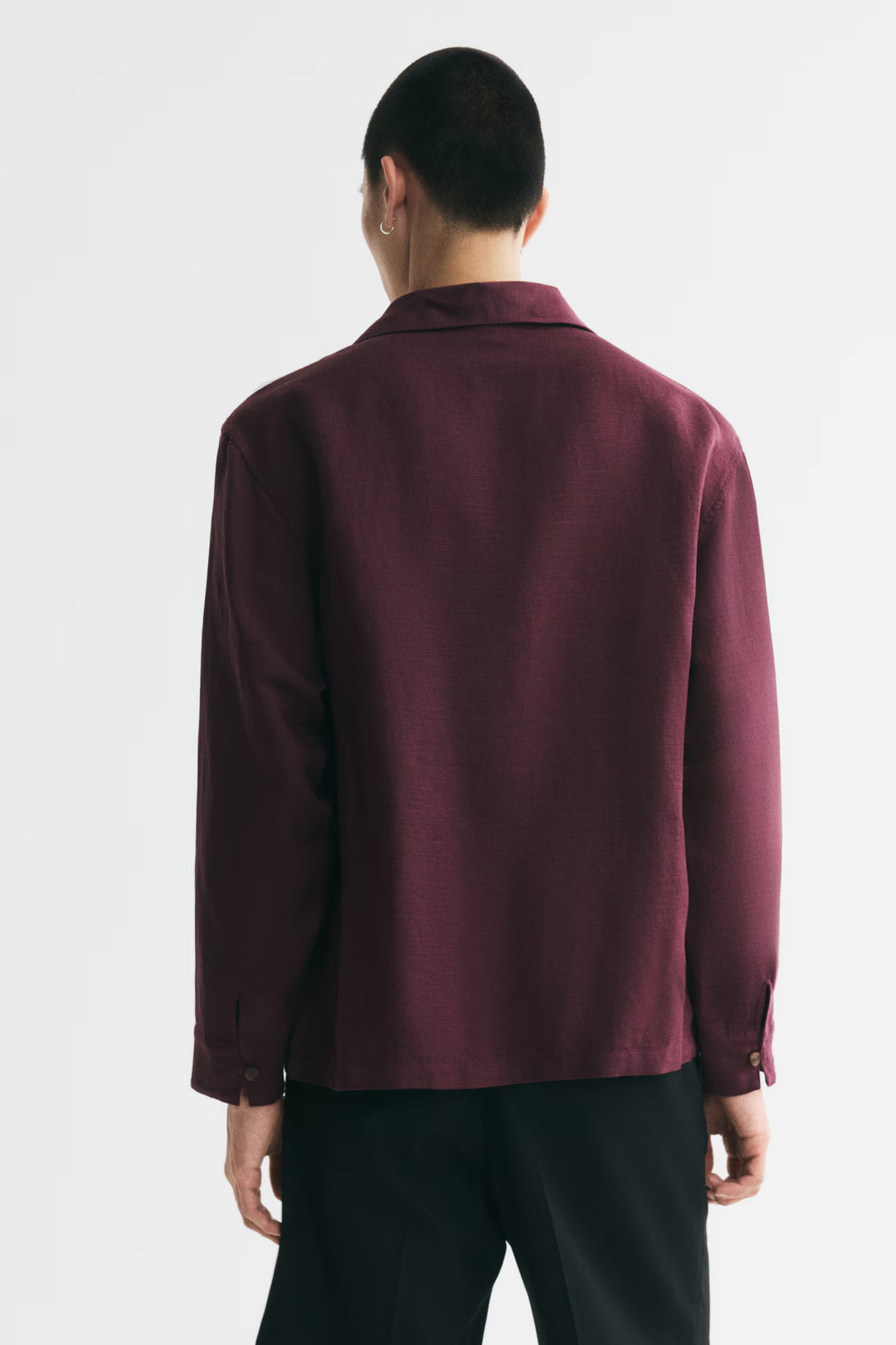 Relaxed-Fit Pullover Shirt