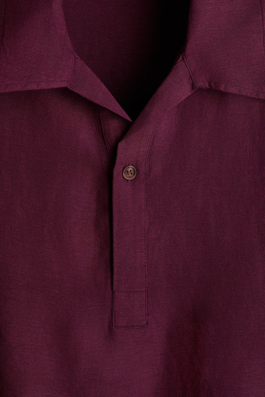 Relaxed-Fit Pullover Shirt