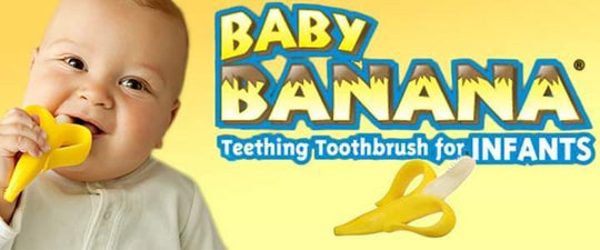 Baby Banana Teething Toothbrush (Buy one get one FREE)
