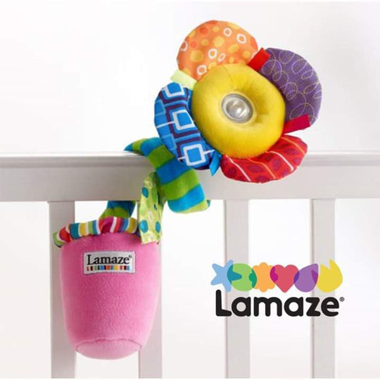 Lamaze Flower Pot stroller toy