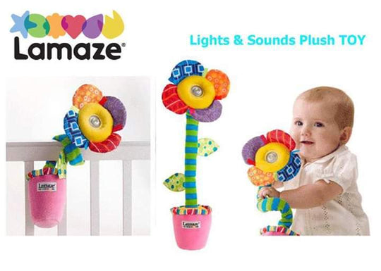 Lamaze Flower Pot stroller toy