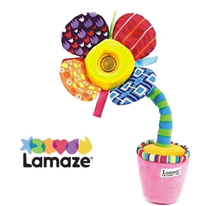 Lamaze Flower Pot stroller toy