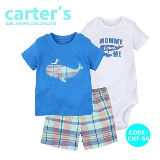 3 Piece Baby Boy Set (Buy one get one FREE)